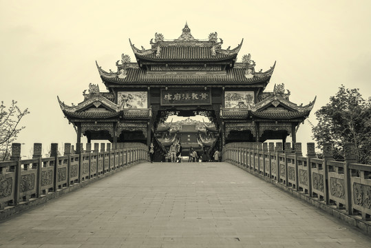 四川古鎮(zhèn)老照片