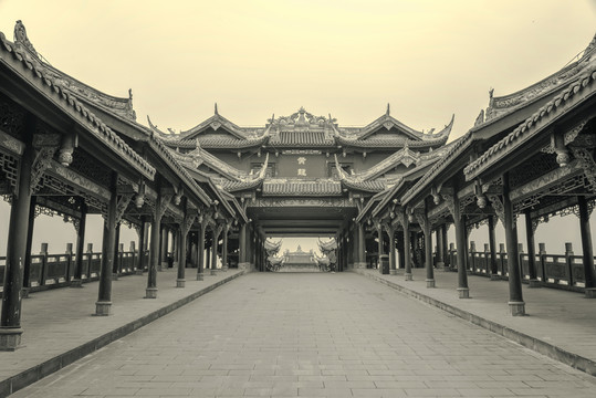 成都古鎮(zhèn)懷舊照片