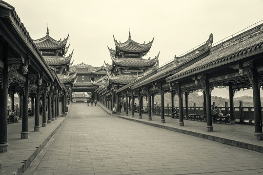 成都古鎮(zhèn)懷舊照片