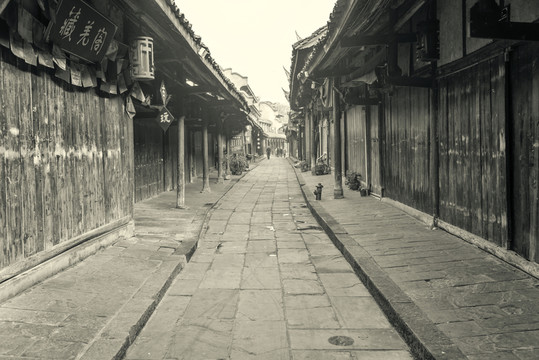 四川古鎮(zhèn)老照片