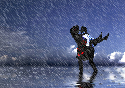 雨中舞蹈