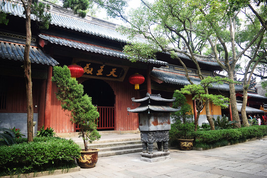 普陀山 普濟(jì)禪寺 天王殿