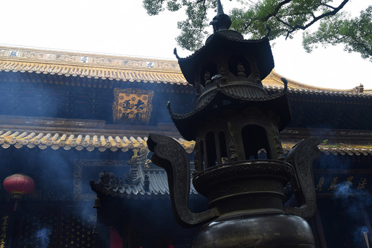 普陀山 普濟禪寺 香爐