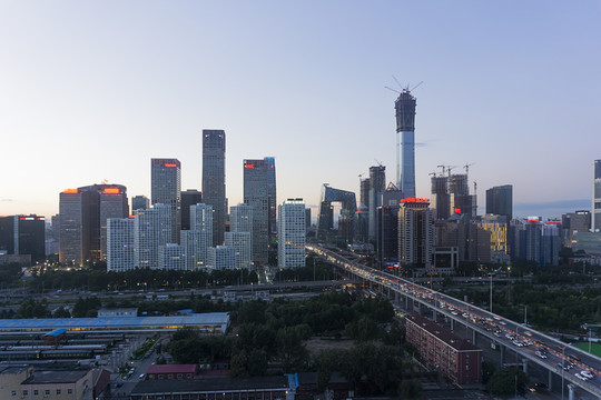 國貿(mào)夜景