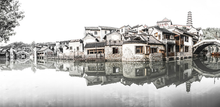 北京古水北鎮(zhèn)素景