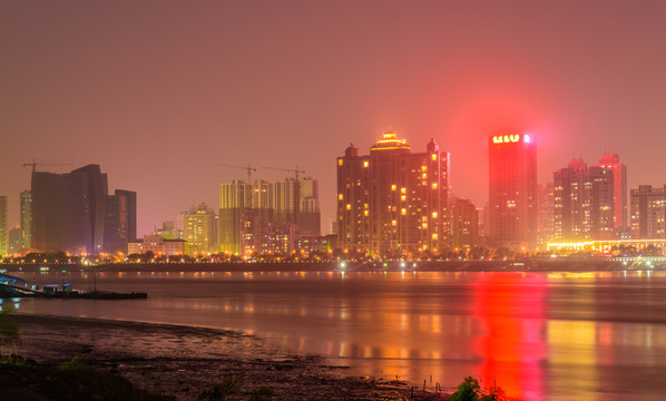 甌江夜景