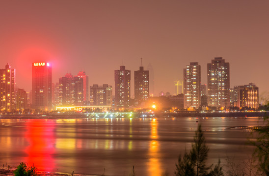 甌江夜景