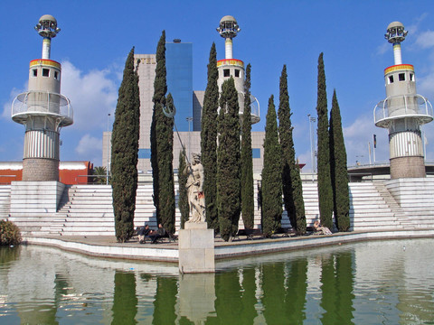 Parc de l'espanya工業(yè)，巴塞羅那