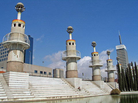 Parc de l'espanya工業(yè)，巴塞羅那