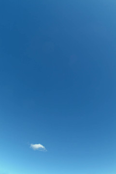 藍(lán)色的天空