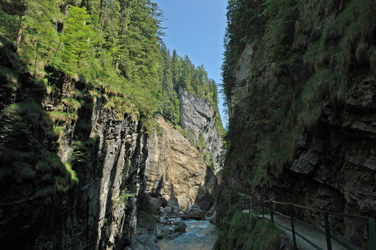 的breitachklamm