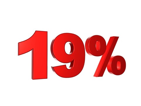 19%