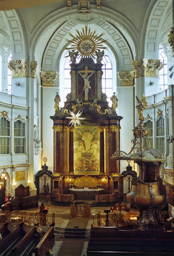 主祭壇st.michaeliskirche