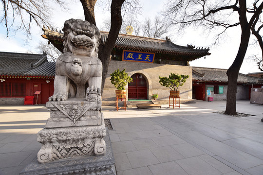 北京廣濟(jì)寺 天王殿 山門(mén)