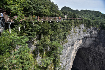 天門山玻璃棧道