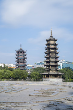 桂林日月雙塔