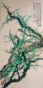 中國畫梅花