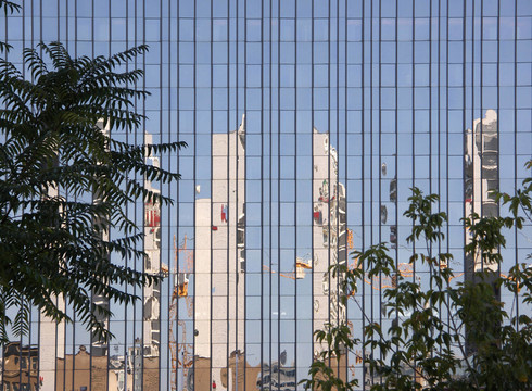 spiegelfassade