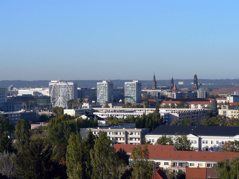 德累斯顿市区全景