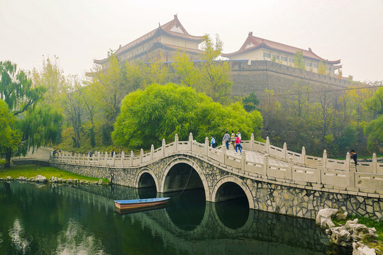 石橋秋景