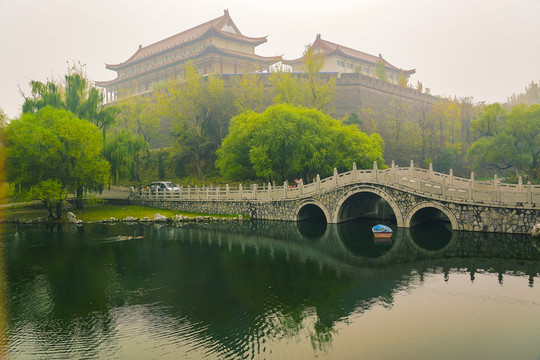 石橋秋景