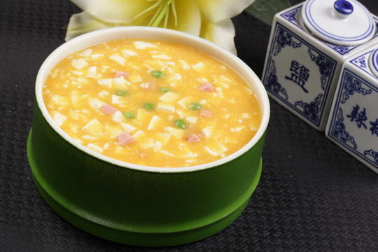 蟹黃豆花