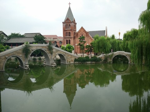 臺(tái)兒莊古城風(fēng)光