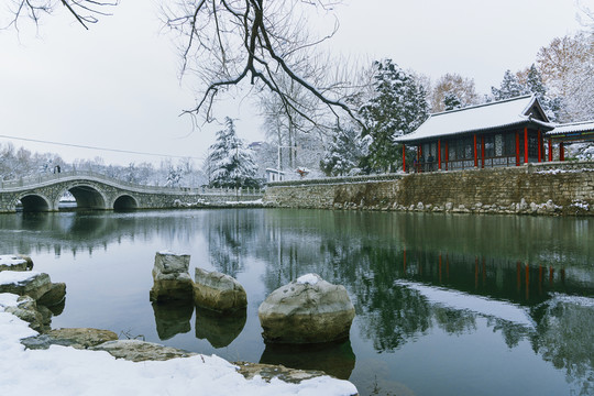 風(fēng)景畫 雪景