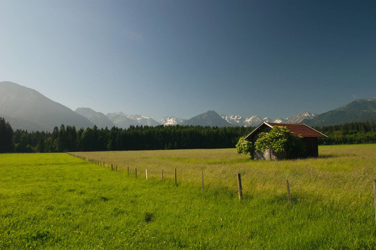 山全景Oberstdorf