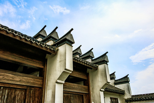 江南民房 江南民俗 中式宅院