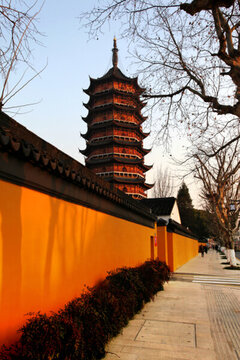 蘇州 北寺塔 院墻