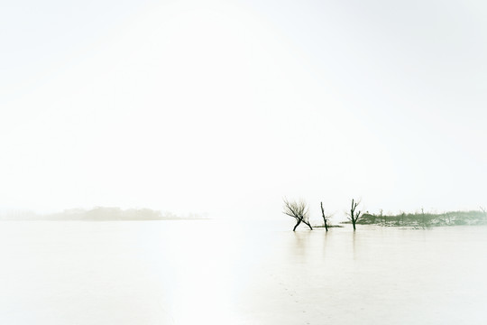 簡約水墨風(fēng)景