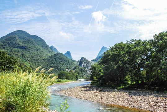 河流風光