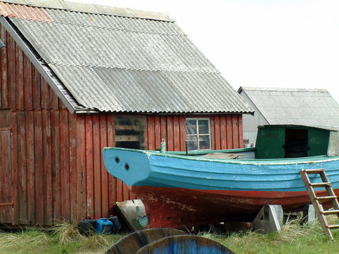 fischerhüTTE和船
