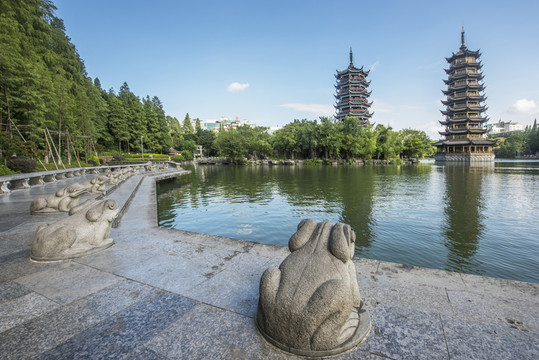 桂林日月塔公園