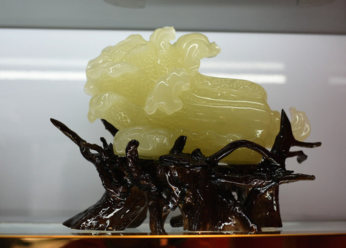 玉器 雕件 玉白菜