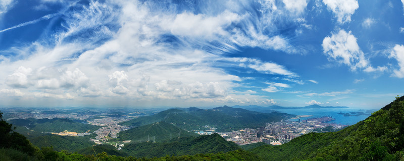 深圳鹽田全景