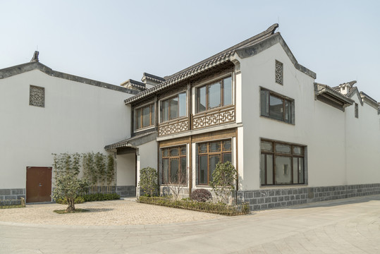 中式仿古建筑群