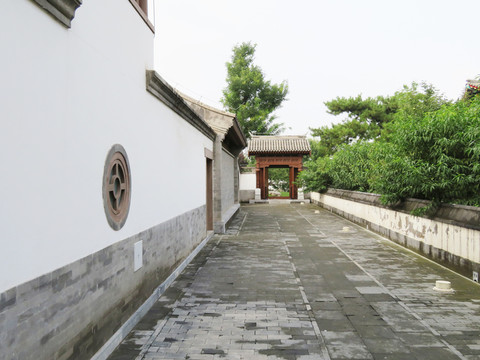 庭院一角