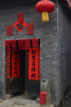 青州北門里古街老照片