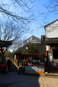 周莊 水鄉(xiāng) 街道 灰瓦