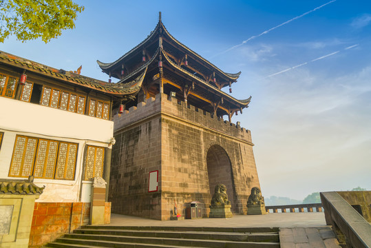 成都古鎮(zhèn)碼頭