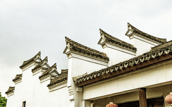 古代防火墻 中式建筑