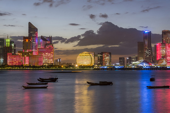 杭州錢江新城建筑景觀