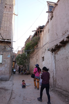 高臺(tái)民居小巷子