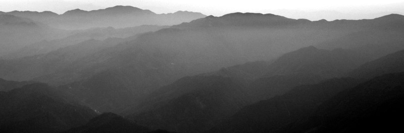 水墨大山