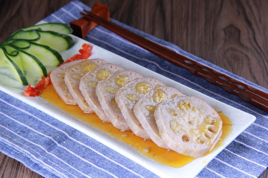 桂花蜜釀蓮藕