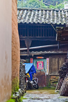 鄉(xiāng)村土瓦房