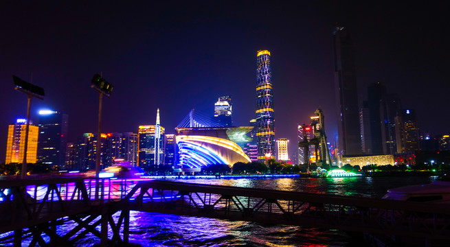 廣州夜景 珠江新城