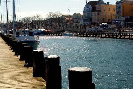 old stream of warnemünde